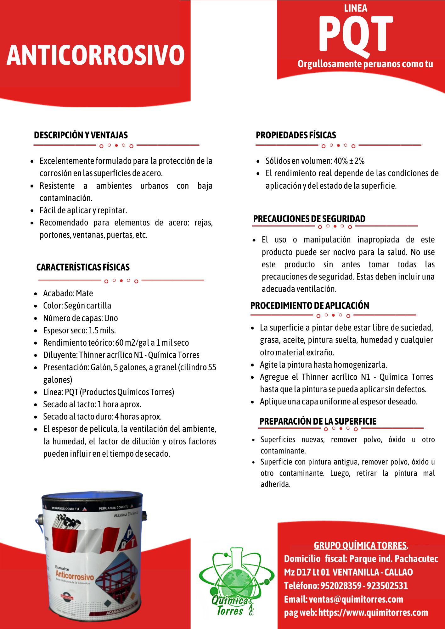 ESMALTE ANTICORROSIVO